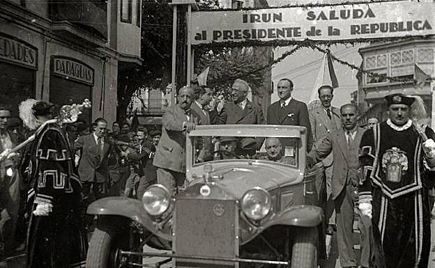 Foto cedida por Kutxateka, obra de Pascual Marín en 1932