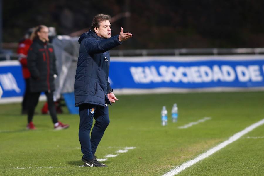 La Real femenina ha goleado este miércoles al Rayo Vallecano en Zubieta. El resultado final ha sido 4-0.