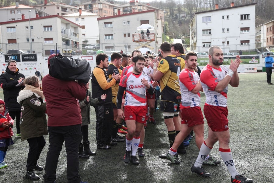 Los ordiziarras han terminado por ceder ante los Aparejadores de Burgos (27-40) y acumulan una segunda semana sin victoria. Alcanzar el cuarto puesto se hace cada vez más difícil. 