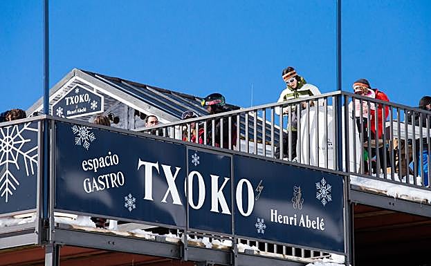 El espacio Gastro Txoko, de Henri Abelé, es el lugar más VIP de las pistas aragonesas