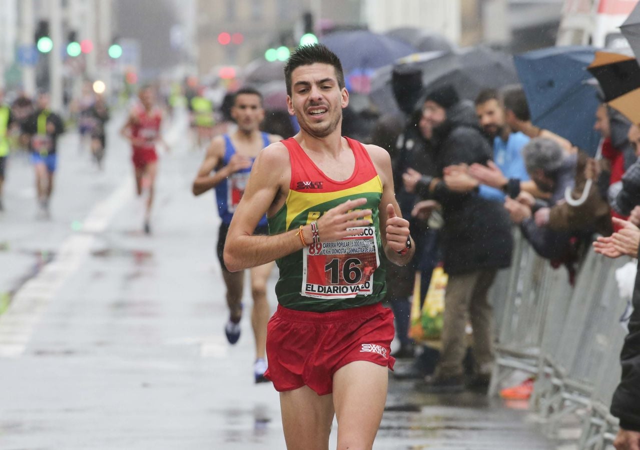 Lluvia, frío y triunfos muy reñidos en los 10 kilómetros de la Gimnástica de Ulía 