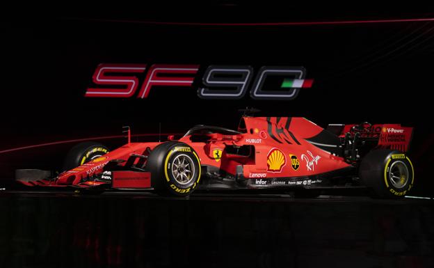 SF90, el monoplaza de Ferrari para el Mundial 2019.