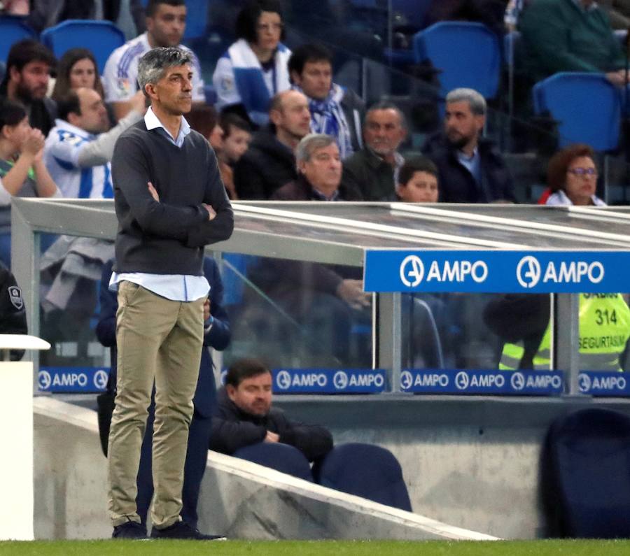 Las fotos más espectáculares del encuentro disputado en Anoeta entre Real Sociedad (esta vez con la segunda equipación) y el Leganés.