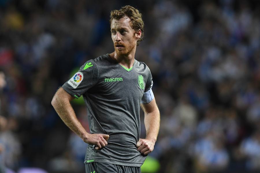 Las fotos más espectáculares del encuentro disputado en Anoeta entre Real Sociedad (esta vez con la segunda equipación) y el Leganés.