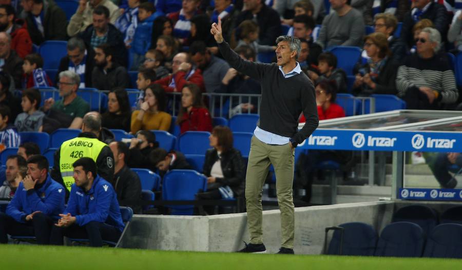 Las fotos más espectáculares del encuentro disputado en Anoeta entre Real Sociedad (esta vez con la segunda equipación) y el Leganés.