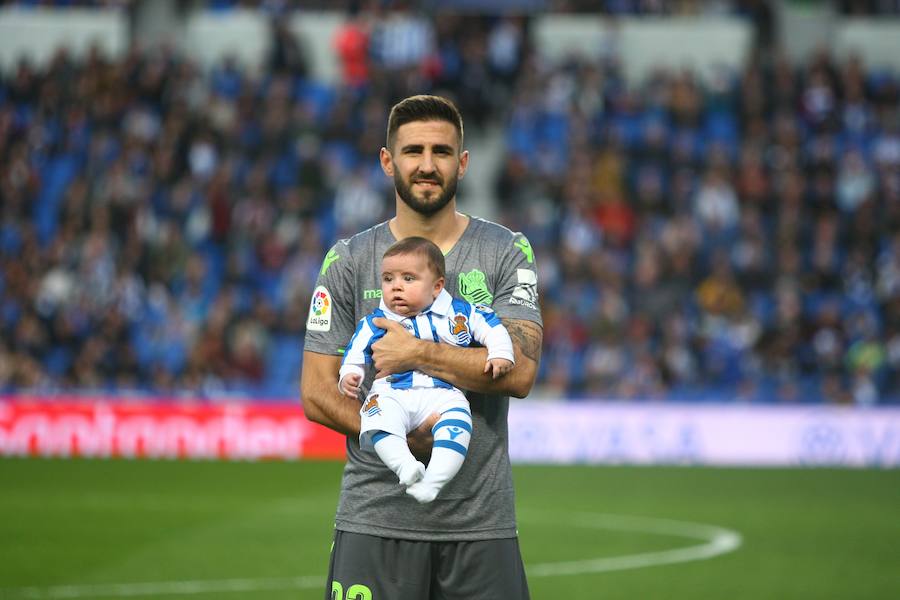 Las fotos más espectáculares del encuentro disputado en Anoeta entre Real Sociedad (esta vez con la segunda equipación) y el Leganés.