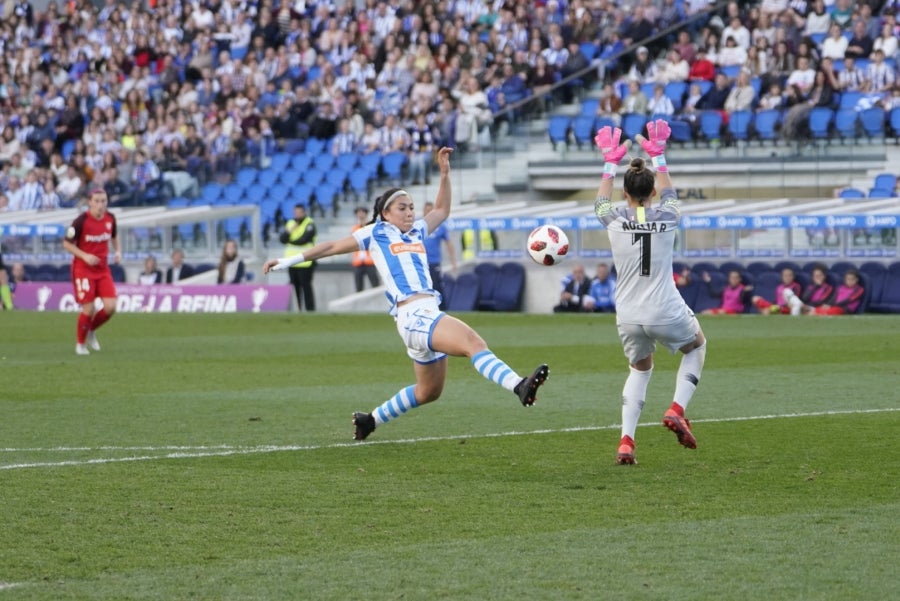 En su séptima participación en la competición, la Real afronta por segunda vez el penúltimo asalto de la Copa de la Reina. 