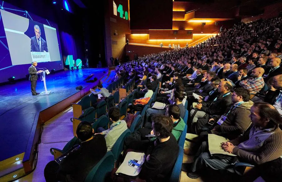 Congreso Basque Industry 4.0 en el Kursaal de San Sebastián. 