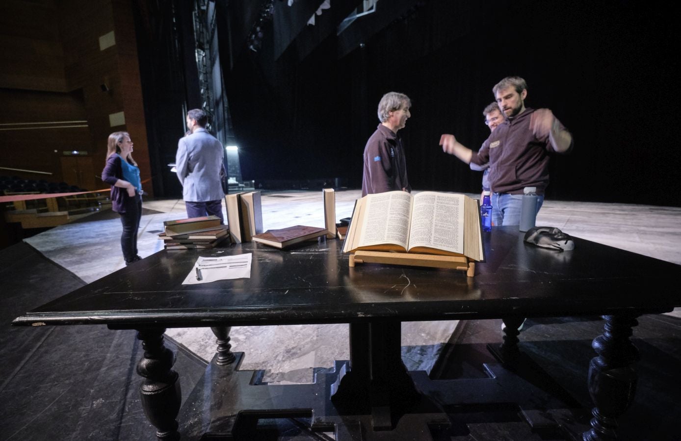 DV se interna en los preparativos de La Flauta Mágica, una producción de Opus Lírica que cuenta con la participación de 130 integrantes.