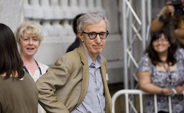 Woody Allen en el Festival de Cine de San Sebastián en 2008. 