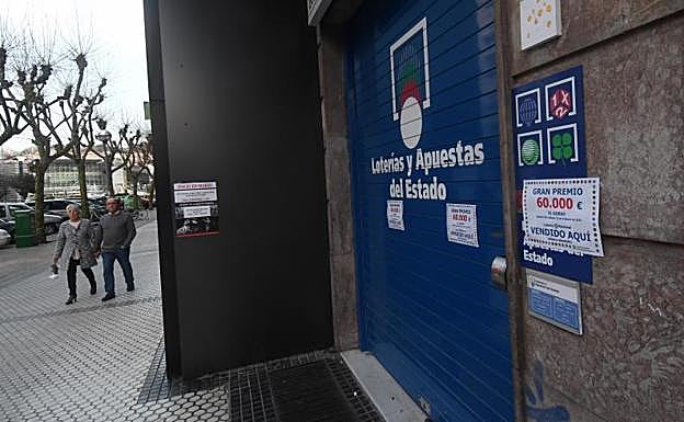 Estanco calle Felipe IV Donostia. 