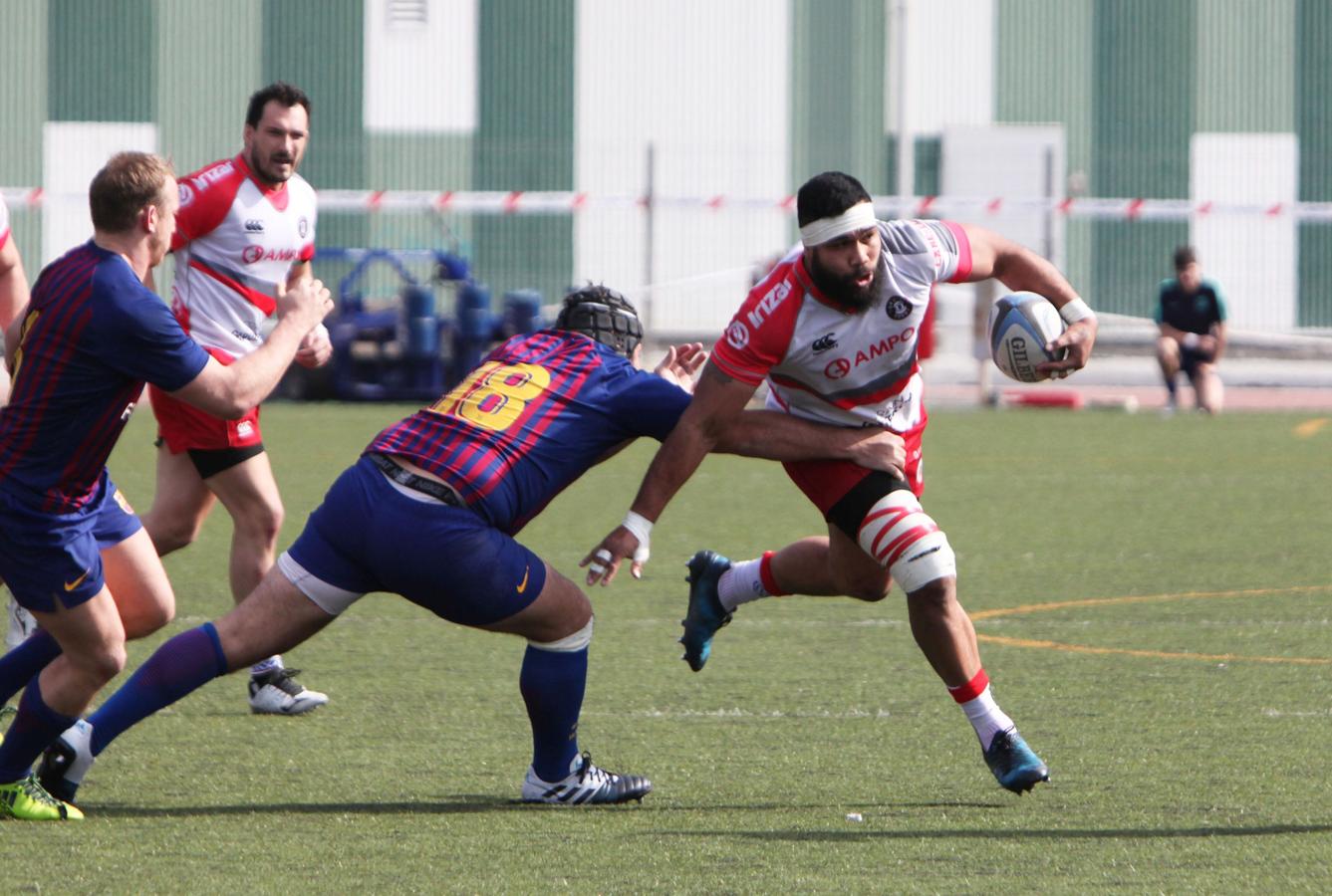 Ampo Ordizia logra una importante victoria en Altamira, 40-13, ante el Barça Rugbi y da un paso de gigante para asegurarse el play off por el título. Los ordiziarras se mostraron superiores y al final de la primera parte habían decidido ya el marcador con un contundente 26-6.