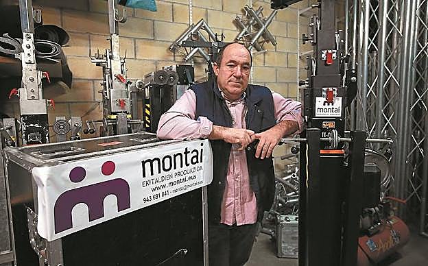 Aitor Elorza, fundador de Montai, empresa que cuenta con una plantilla paritaria.