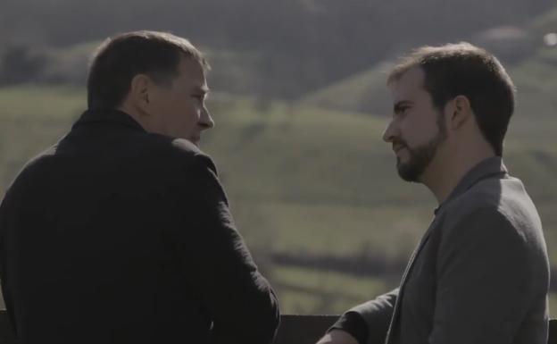 Arnaldo Otegi, durante la entrevista en el programa de TV3 de 'El Quatre Gats', de Ricard Ustrell. 