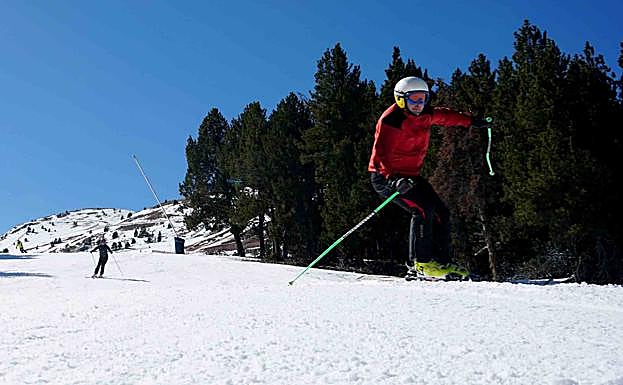La estación de Masella, en este comienzo de mes de marzo