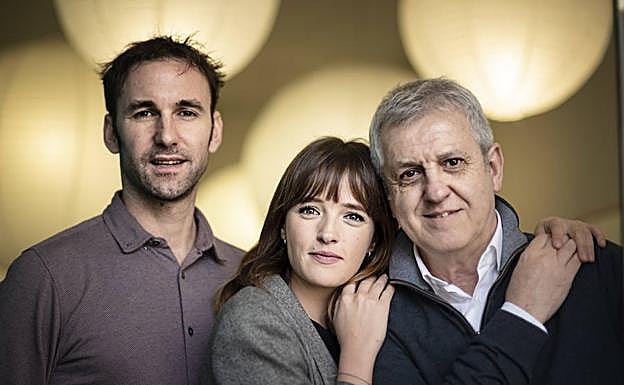 Iñigo Arambarri y Susana Abaitua hacen el papel de hijos del asesinado 'Txato', Jose Ramón Soroiz, y de Elene Irureta.