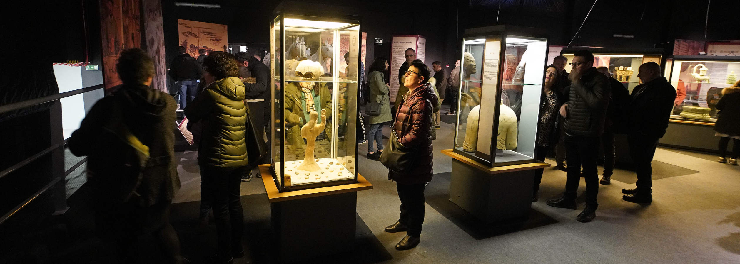 La exposición 'Soldados de Terracota' registra más de 3.000 visitas desdesu inauguración el viernes en Casa Ciriza de Pasaia ¡