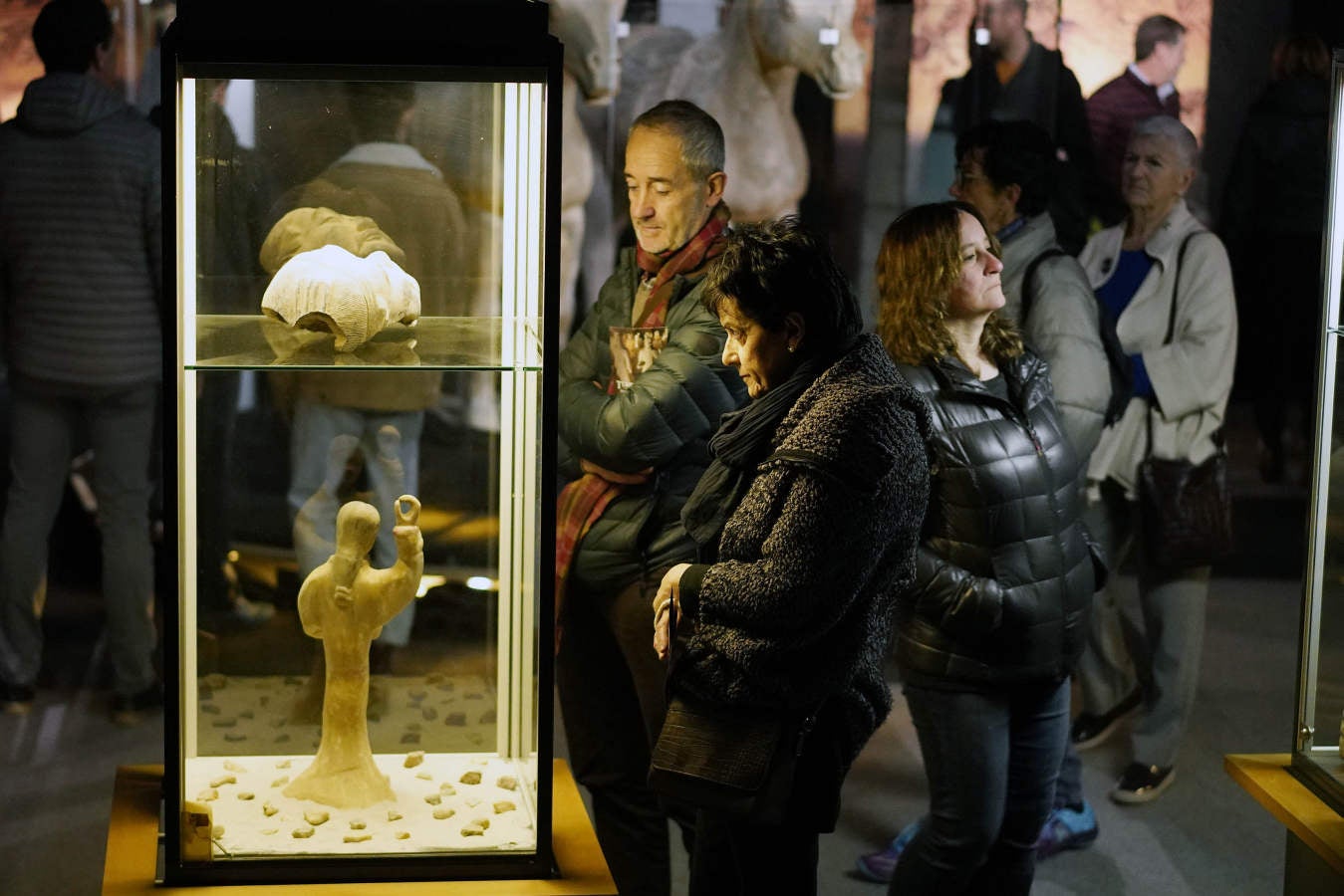 La exposición 'Soldados de Terracota' registra más de 3.000 visitas desdesu inauguración el viernes en Casa Ciriza de Pasaia ¡