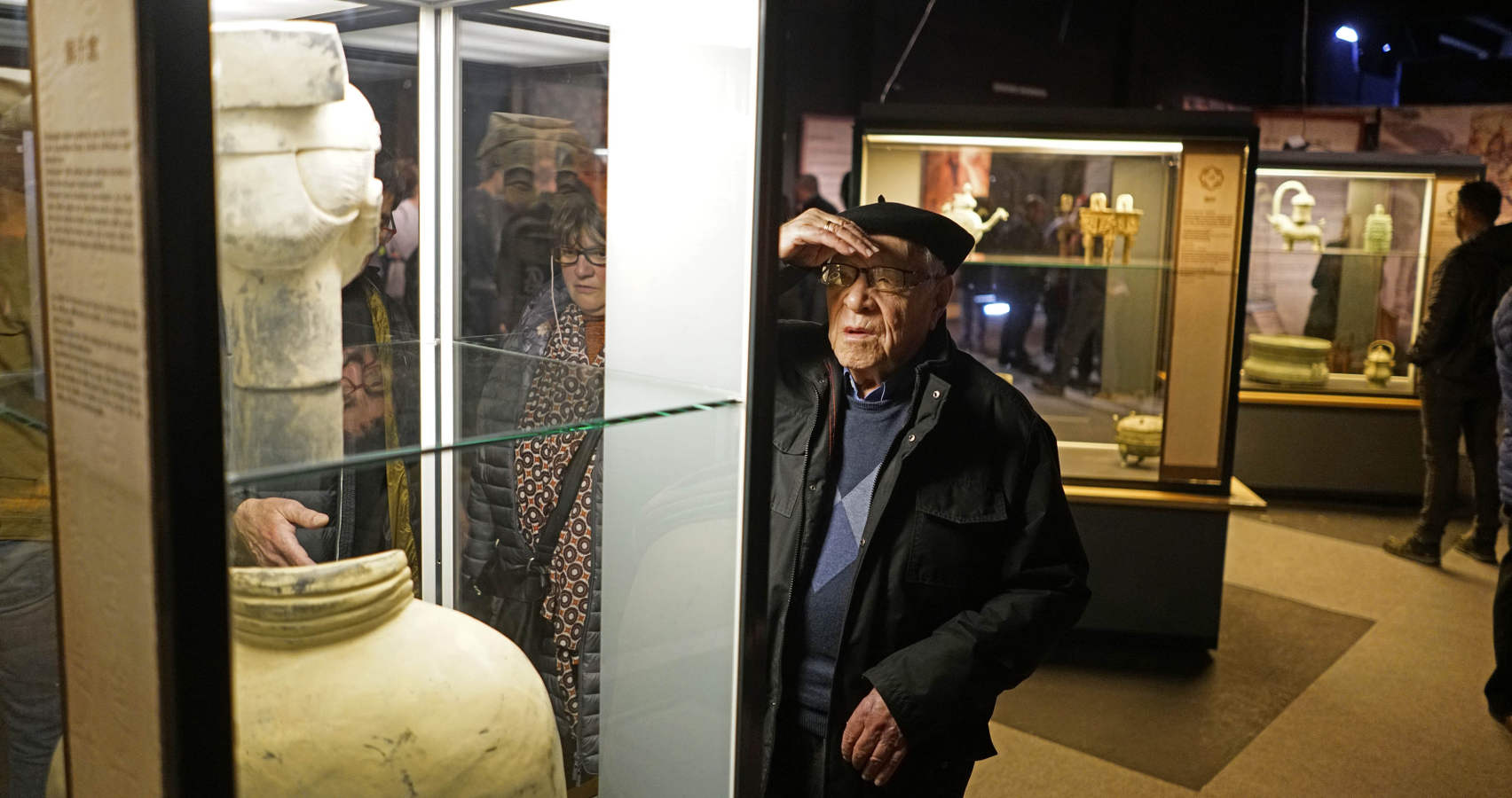 La exposición 'Soldados de Terracota' registra más de 3.000 visitas desdesu inauguración el viernes en Casa Ciriza de Pasaia ¡