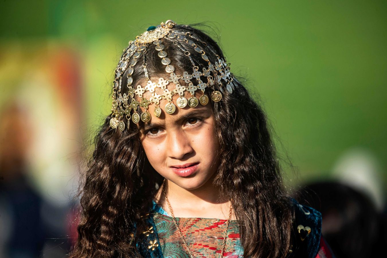 Celebración de la llegada de la primavera en la ciudad siria de al-Qahtaniyah, en la provincia de Hasakeh, cerca de la frontera sirio-turca