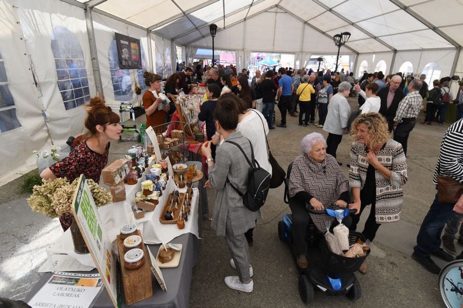 La localidad de Segura ha acogido este domingo su tradicional Feria de Flores y Plantas de Primavera