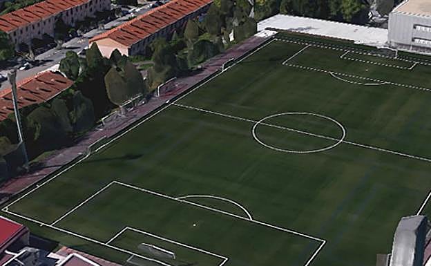 Campo de fútbol de Lezo.