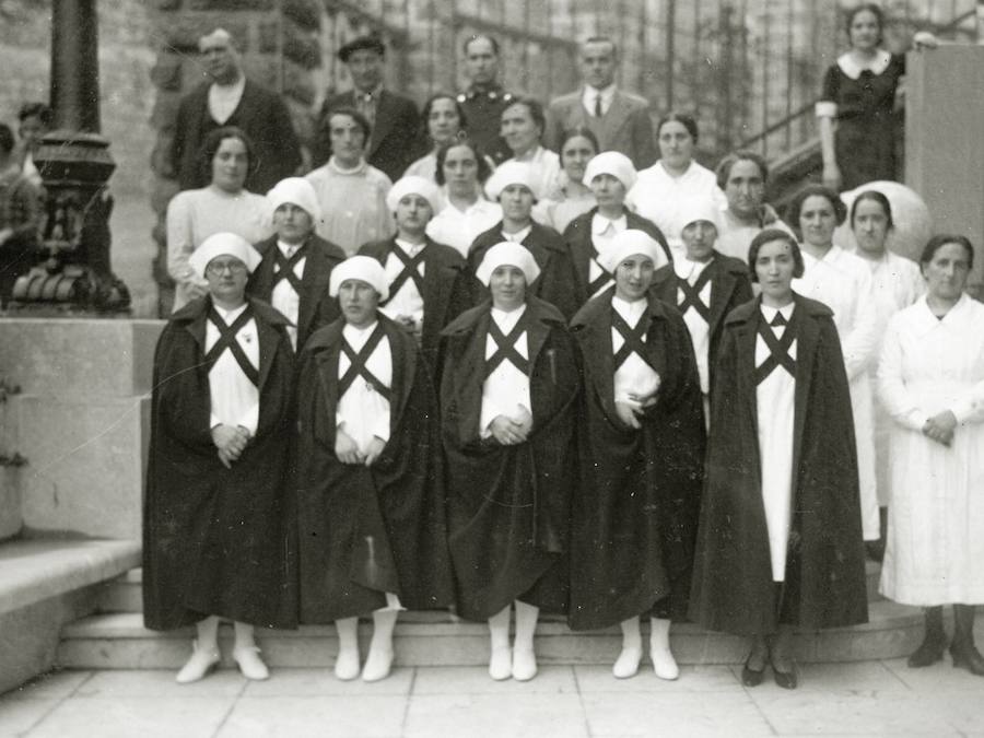 Miles de donostiarras de entre 60 y 86 años nacieron en las casas de maternidad de Aldakonea y Ategorrieta antes de que se inaugurara la actual Residencia Sanitaria Nuestra Señora de Aranzazu en 1960.