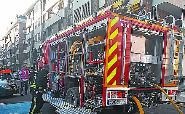 El fuego fue sofocado en una hora. 