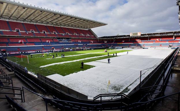 El estadio de Osasuna, El Sadar.