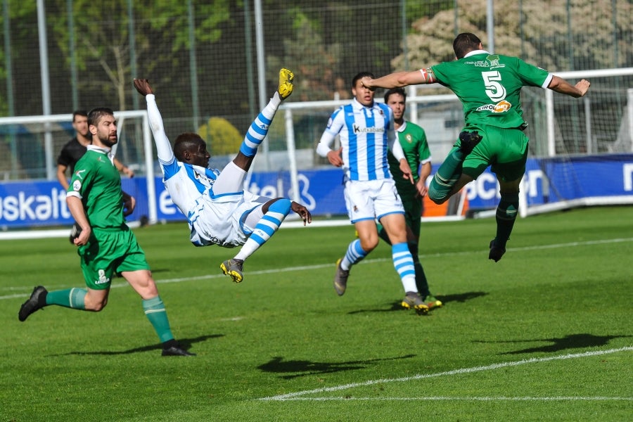El Sanse se ha medido en Zubieta al Gernika, quien no se lo ha puesto fácil. Así los potrillos han conseguido un único punto, gracias al gol de Thior en el minuto 86.