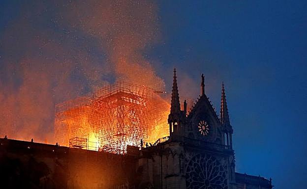 Galería. Las imágenes del incendio.