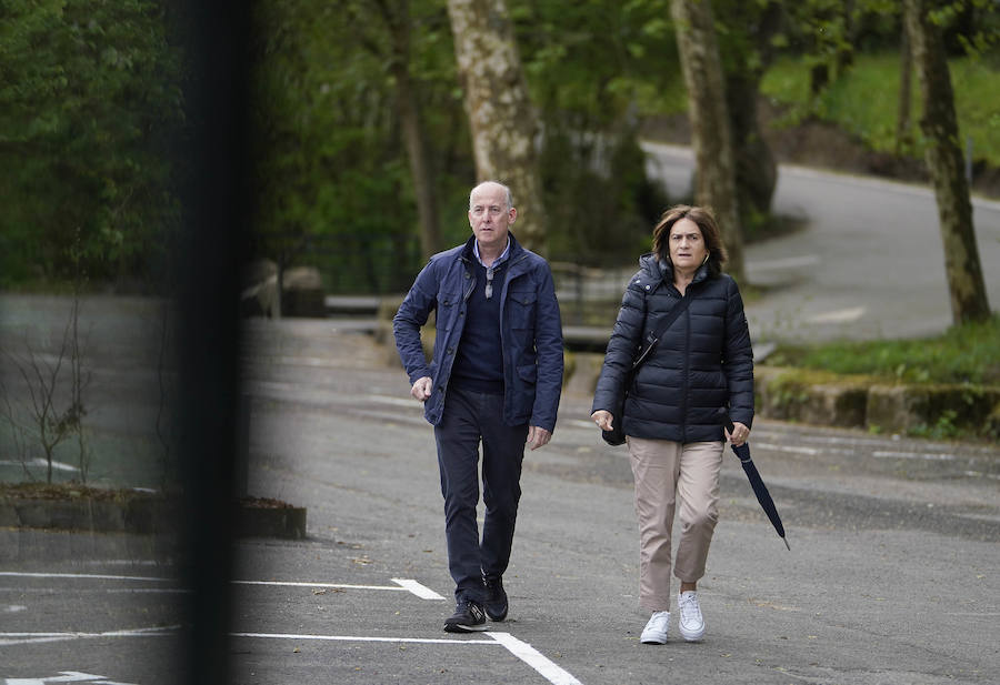 Un goteo incesante de visitantes vuelve a dar vida a Chillida Leku en la aapertura oficial al público este miércoles