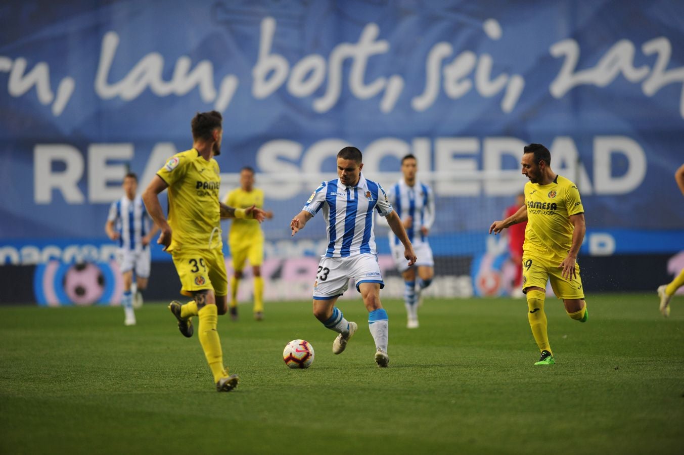 La Real Sociedad y el Villarreal se han enfrentado este jueves en Anoeta.