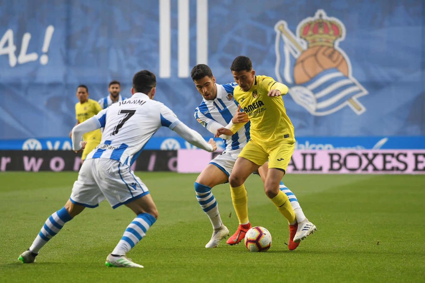 La Real Sociedad y el Villarreal se han enfrentado este jueves en Anoeta.
