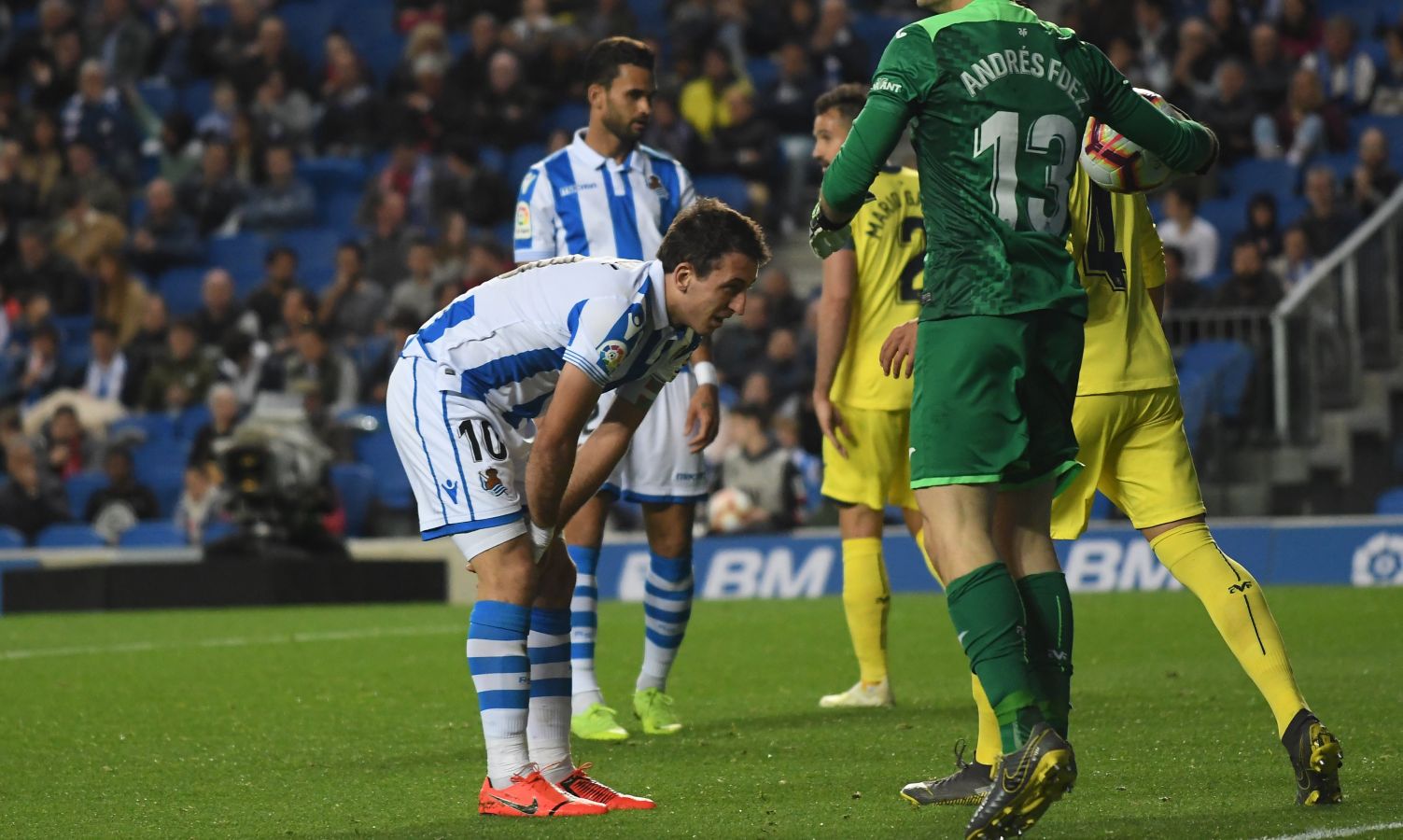 La Real Sociedad y el Villarreal se han enfrentado este jueves en Anoeta.