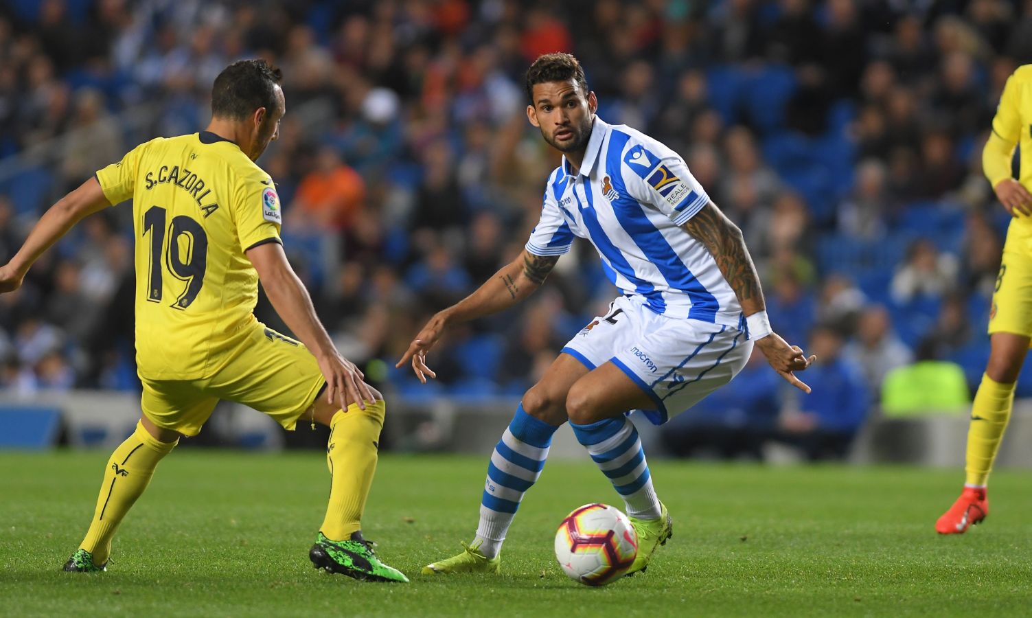 La Real Sociedad y el Villarreal se han enfrentado este jueves en Anoeta.