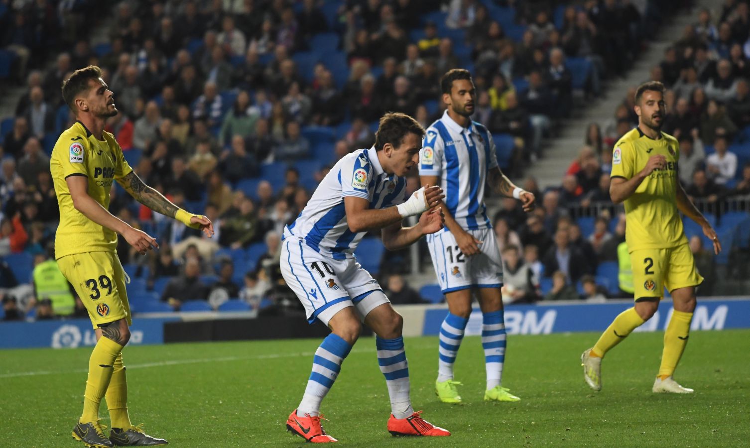 La Real Sociedad y el Villarreal se han enfrentado este jueves en Anoeta.