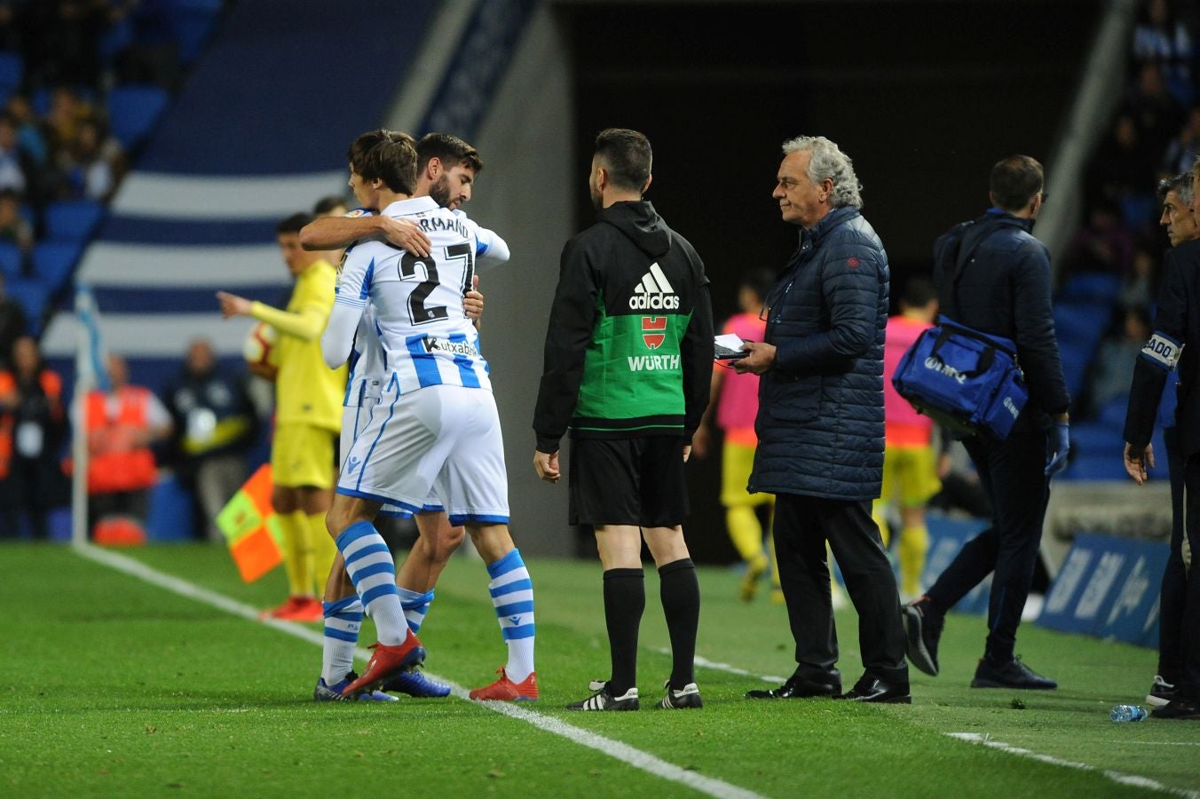 La Real Sociedad y el Villarreal se han enfrentado este jueves en Anoeta.
