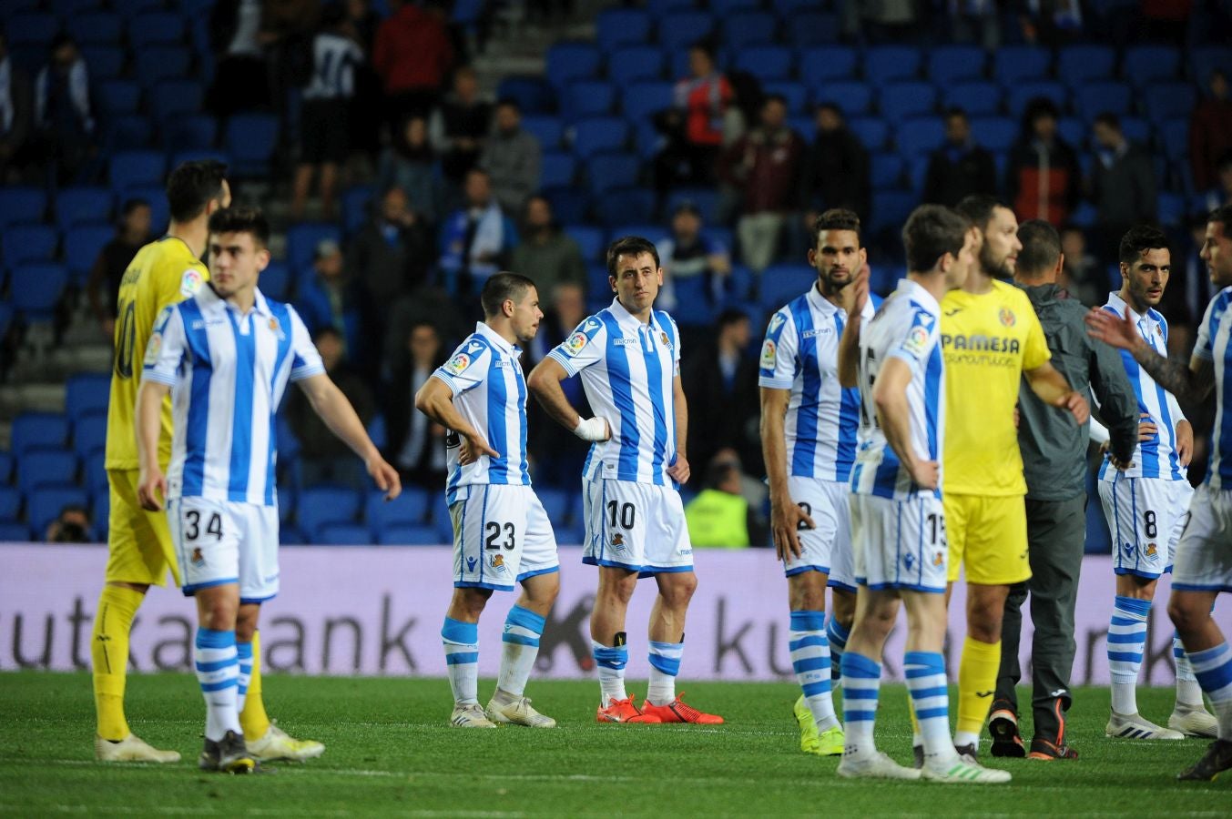 La Real Sociedad y el Villarreal se han enfrentado este jueves en Anoeta.