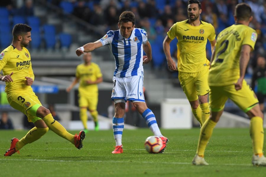 La Real Sociedad y el Villarreal se han enfrentado este jueves en Anoeta.