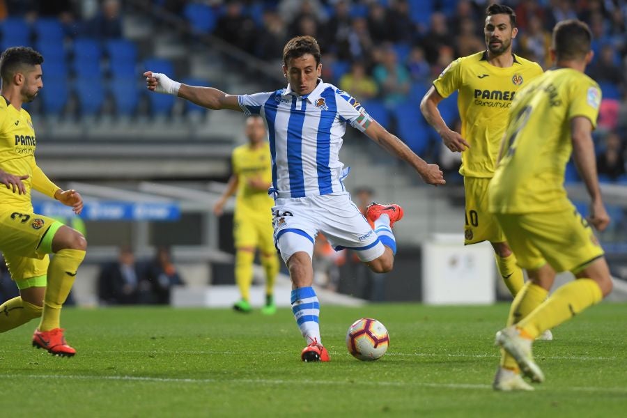 La Real Sociedad y el Villarreal se han enfrentado este jueves en Anoeta.