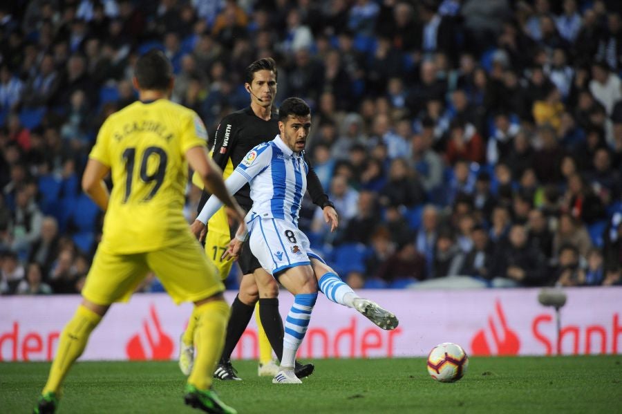 La Real Sociedad y el Villarreal se han enfrentado este jueves en Anoeta.