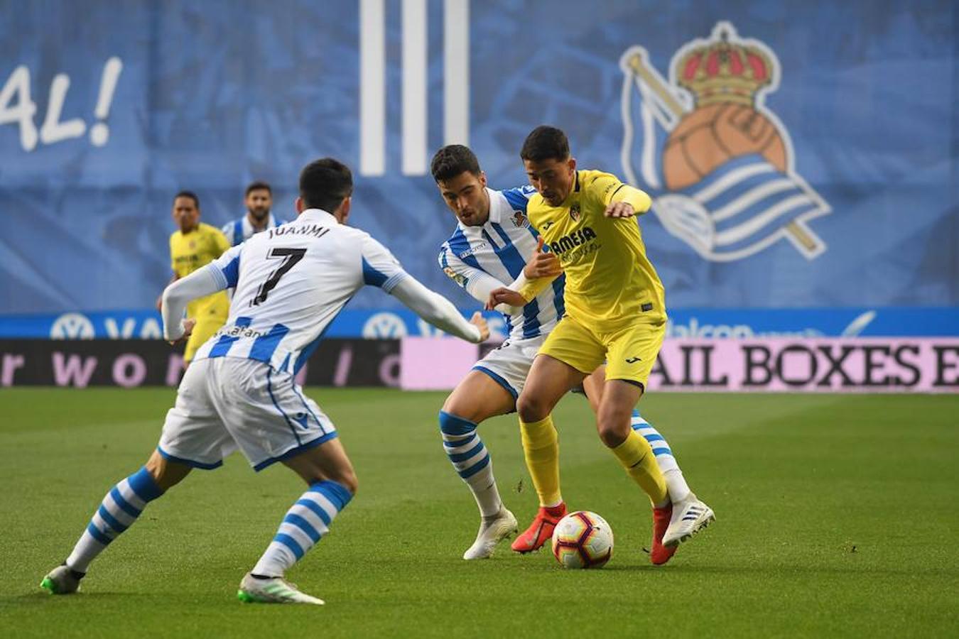 La Real Sociedad y el Villarreal se han enfrentado este jueves en Anoeta.