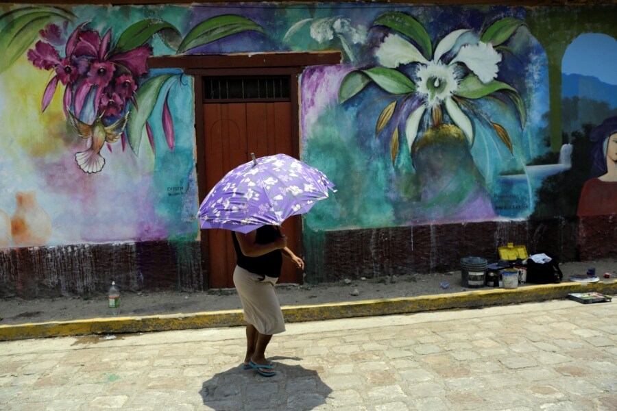 Fotos: Los murales de San Juan de Flores | El Diario Vasco