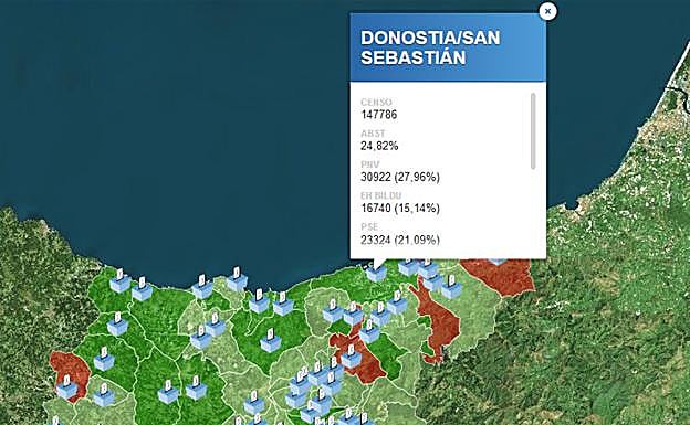 Elecciones generales en Gipuzkoa: Podemos consigue en Orexa el primer voto no nacionalista