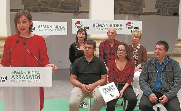 Presentación. Candidatos de EAJ-PNV en Kulturate. 