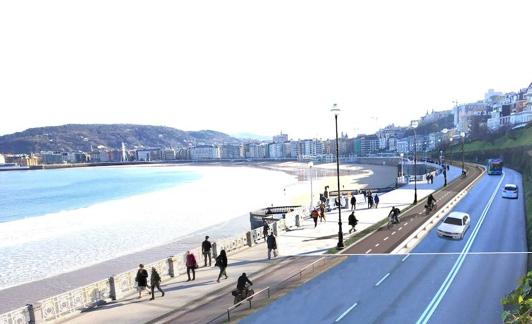 Proyecto de semipeatonalización del paseo.