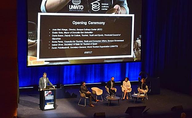 El V Foro Mundial de Turismo Gastronómica se desarrolla entre el jueves y viernes. 