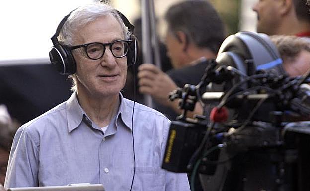 Woody Allen, durante uno de sus últimos rodajes