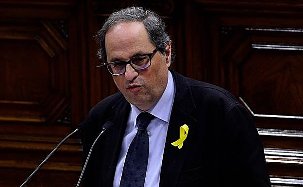 ERC deja solo a Torra en la defensa de De Gispert